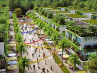 Shophouse Flamingo Night Street